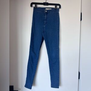 Topshop Joni blue jeans